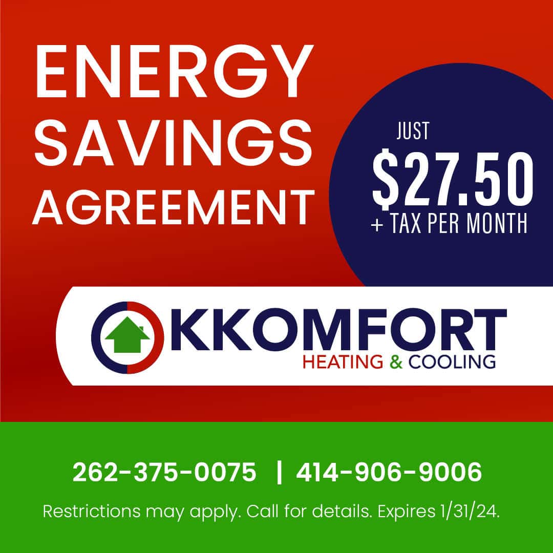 .50 Energy Savings Agreement special. Expires 01/31/24.