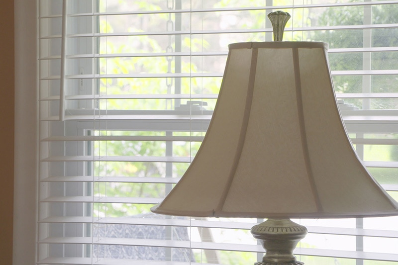 Video - Energy Saving Tip 4. Lamp by window in daytime.